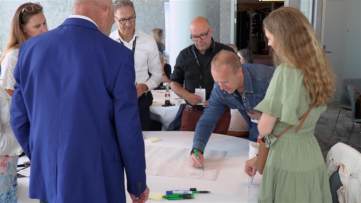 Fagseminar på Hotel Riviera i Moss. - Klikk for stort bilde